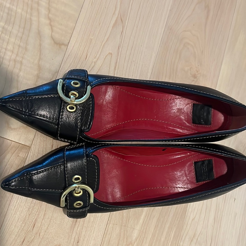 Coach black shoes